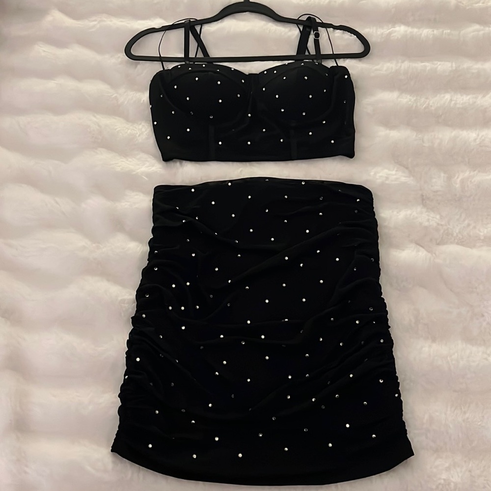Fashion Nova Two Piece Skirt Set (WM)